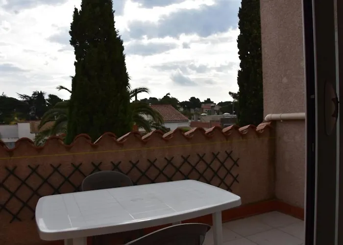 Duplex Climat' 3 Pieces, Proche A Argeles, Terrasse, Parking, Wifi, 6 Pers - Fr-1-776-1 Apartment Argelès-sur-Mer